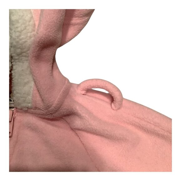 Arizona Jean Company Baby Girl Pink Lil Kitty Hooded Jumpsuit 3-6 Months - Picture 9 of 16